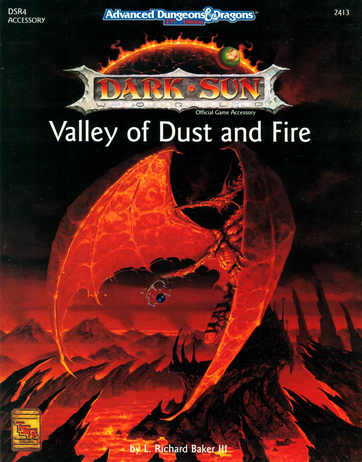 DSR4 Valley of Dust and FireCover art